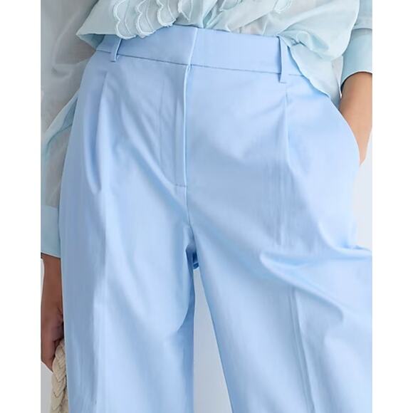 J. Crew Straight Leg Essential Pant Lightweight Chino High Rise Trouser - Picture 2 of 13